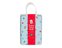 Christmas Printed Paper Treat Bags 10pk