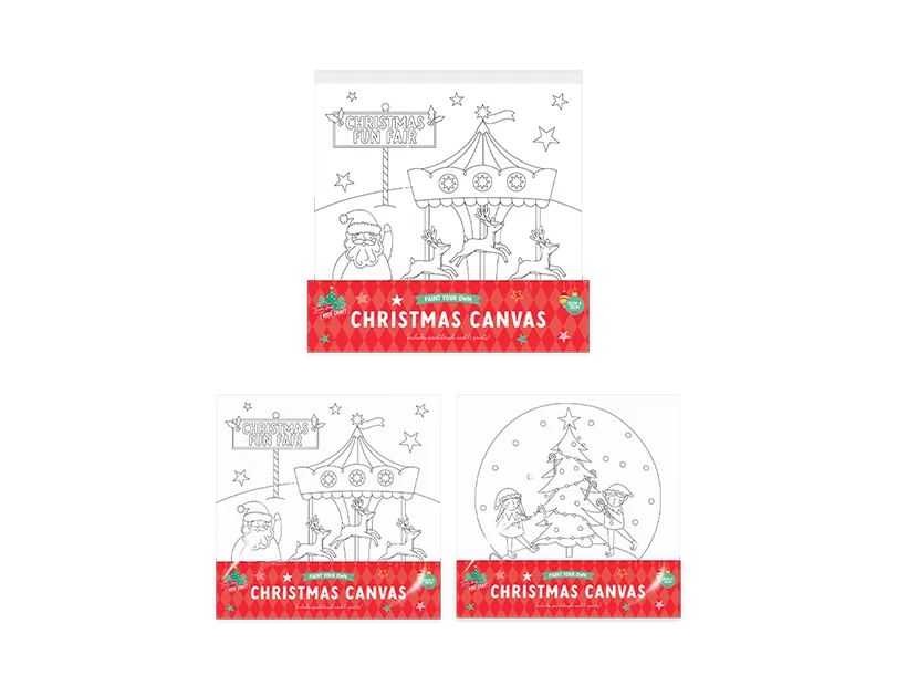 Colour Your Own Canvas (Design May Vary)