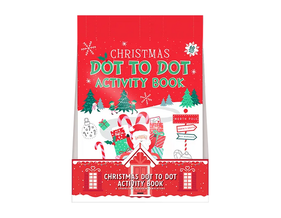 Christmas Dot-To-Dot Activity Book