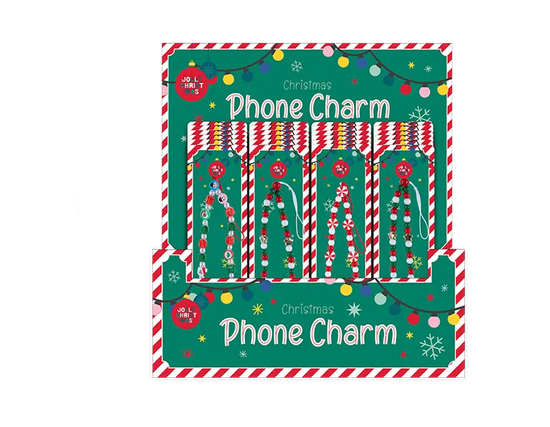 Christmas Phone Charm 48pk