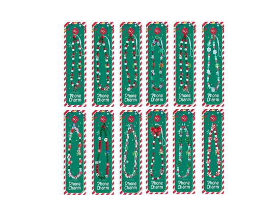 Christmas Phone Charm 48pk