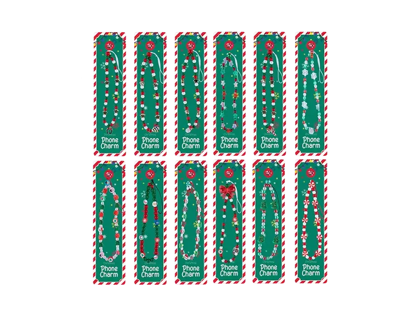 Christmas Phone Charm 48pk