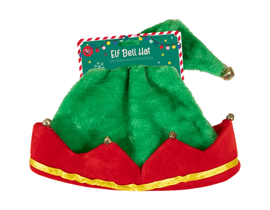 Elf Hat With Bells 39.5cm