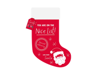 Printed Christmas Stocking 46x29.5cm