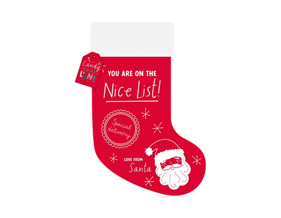Printed Christmas Stocking 46x29.5cm