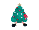 Christmas Tree Plush Door Stop 30x22x10cm