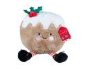 Christmas Pudding Plush Door Stop 21x23.5cm
