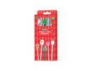 Christmas Pencils & Erasers 5pk