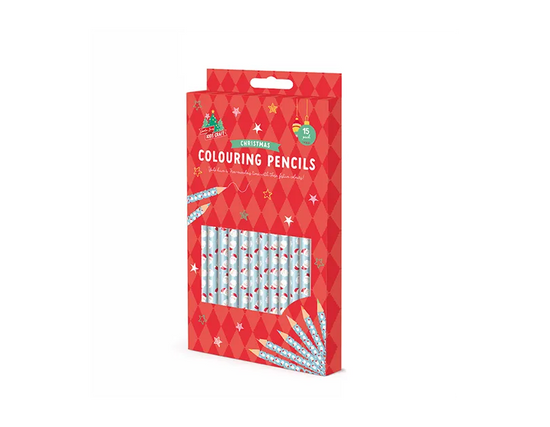 Christmas Colouring Pencils 15pk