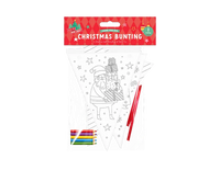 Colour Your Own Christmas Bunting 2M