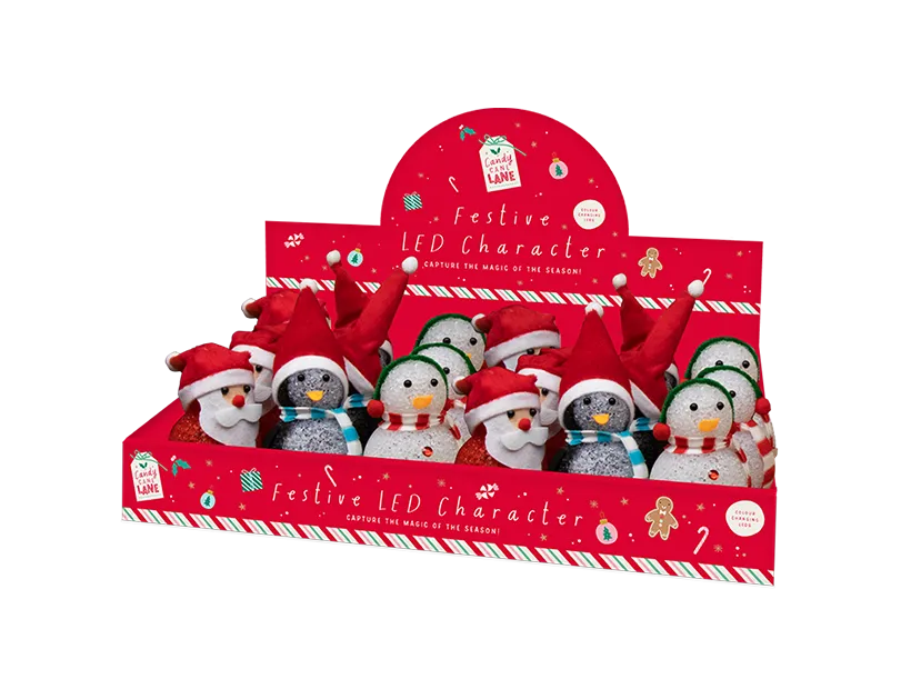 LED Colour Changing Christmas Ornament 24pk
