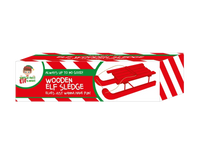 Wooden Elf Sleigh 18x8x5cm