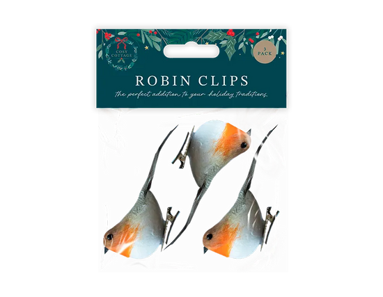 Robin Clips 3pk