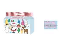 Christmas Eve Box W/Alphabet Stickers 24pk