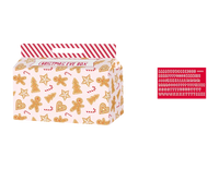 Christmas Eve Box W/Alphabet Stickers 24pk