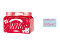 Christmas Eve Box W/Alphabet Stickers 24pk