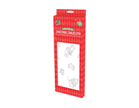 Colour Your Own Christmas Tablecloth 185x130cm