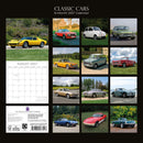 Gifted Stationery Calendar Classic Cars 2027