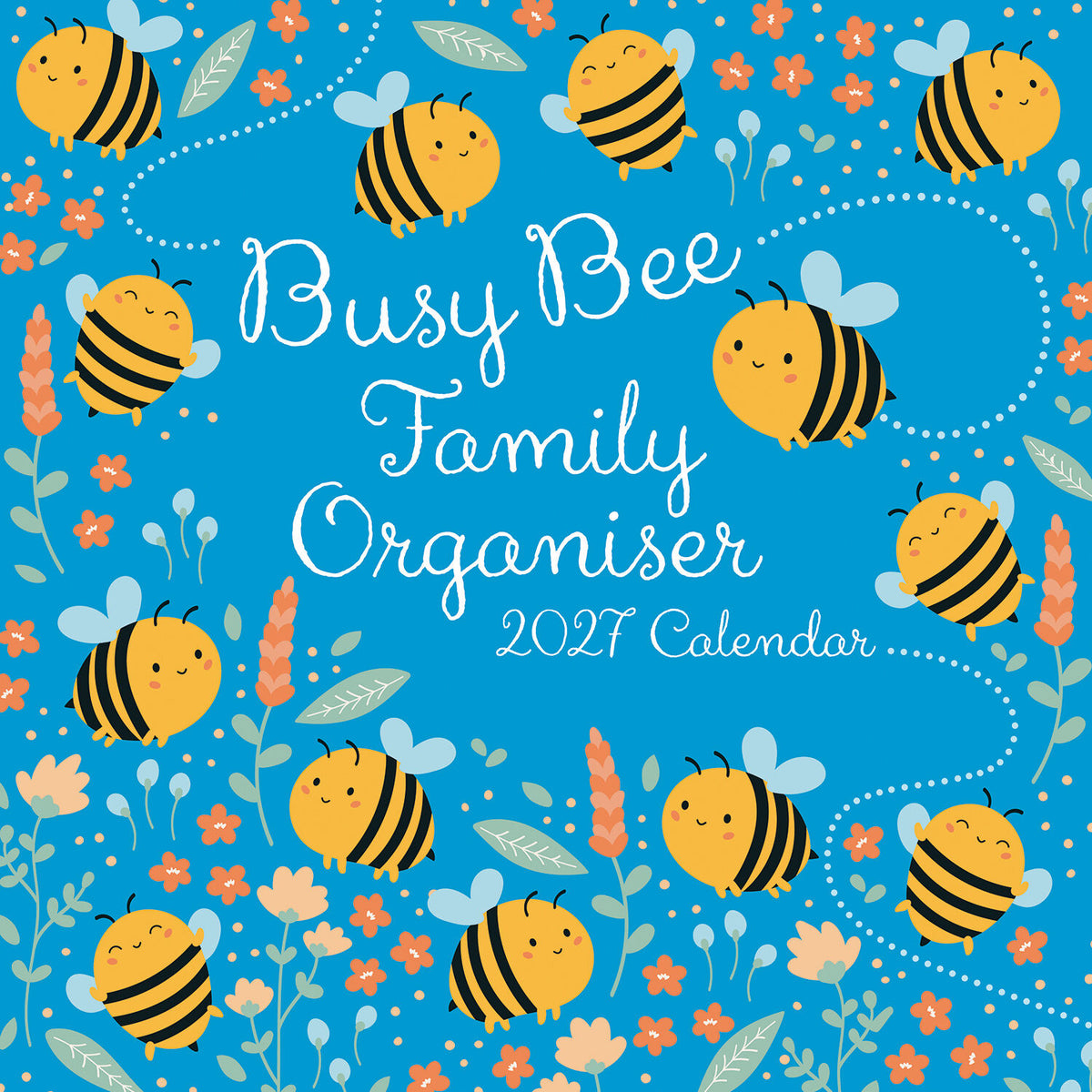 Gifted Stationery Calendar/Organiser Busy Bee 2027