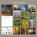 Gifted Stationery Calendar Woodland Scenes 2027