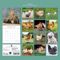 Gifted Stationery Calendar Chickens 2027