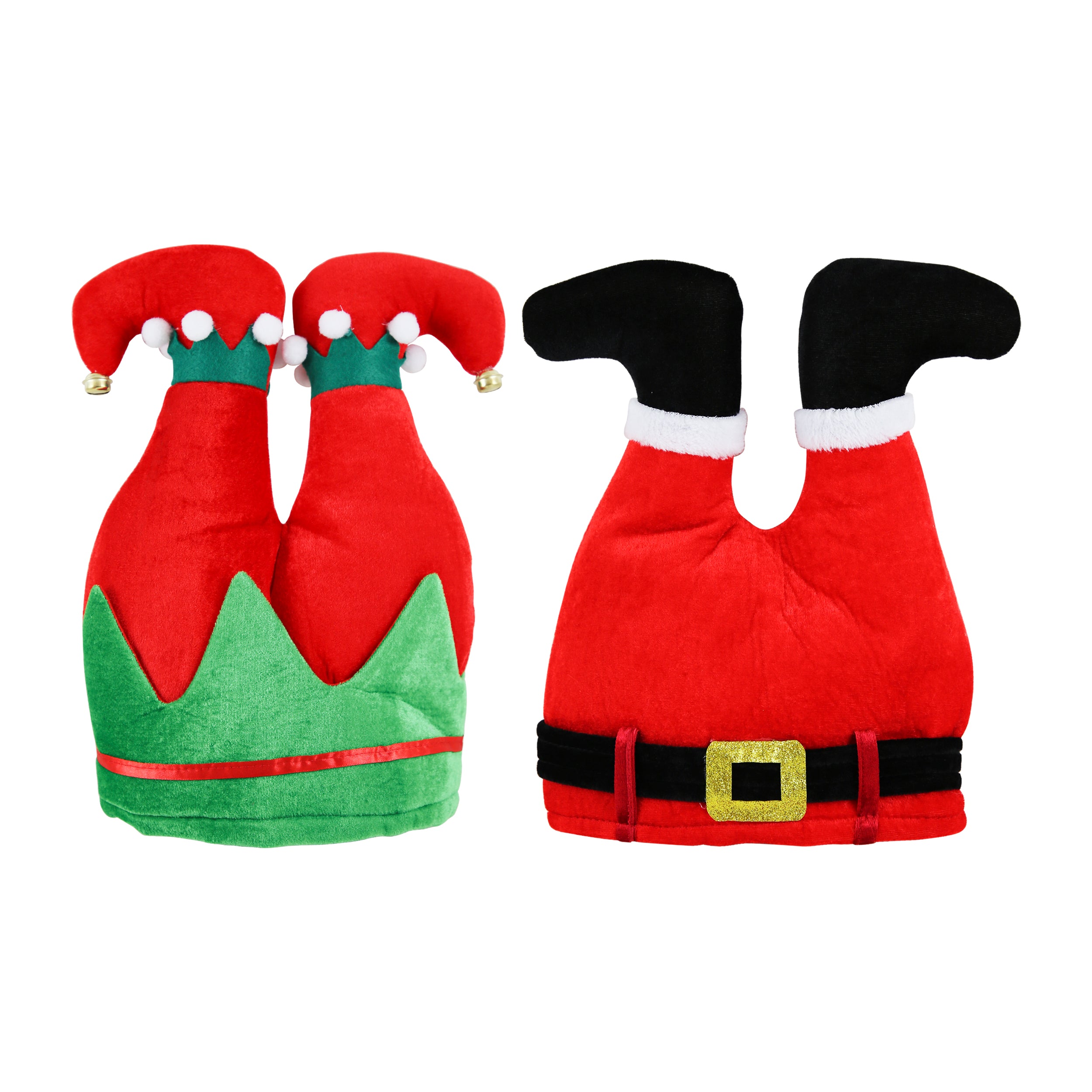 Christmas Hat Santa/Elf 12pk