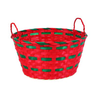 Christmas Gift Basket Red/Green 12pk