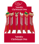 Glitter Christmas Pens 18pk