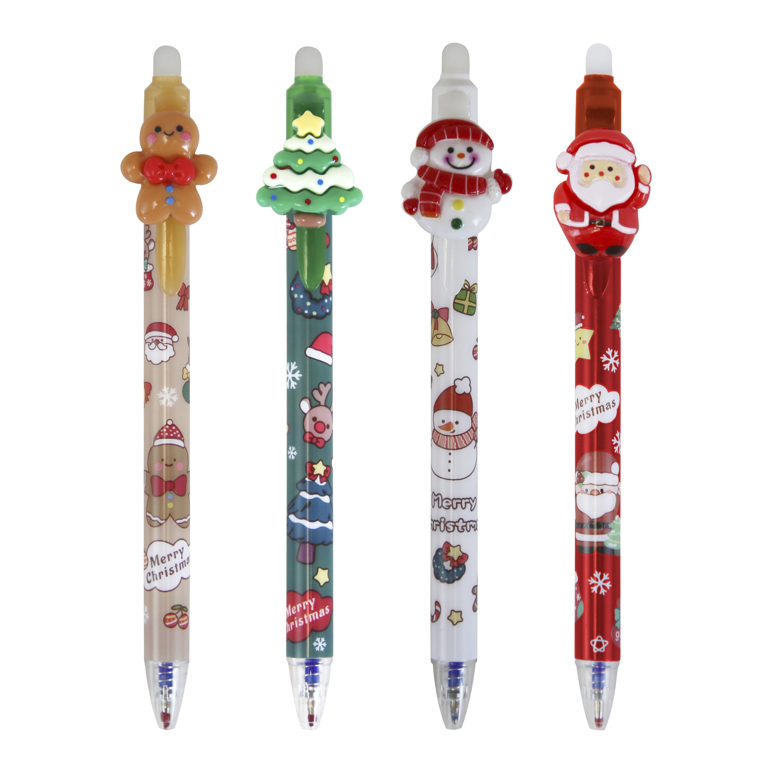 Jolipad Christmas Erasable Pen 18pk