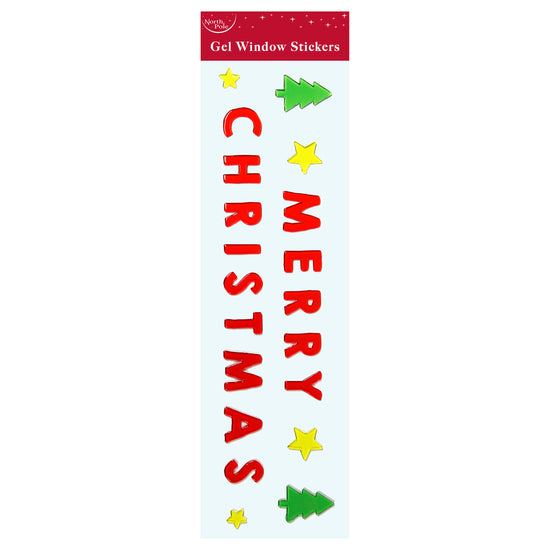 Christmas Gel Stickers Jumbo