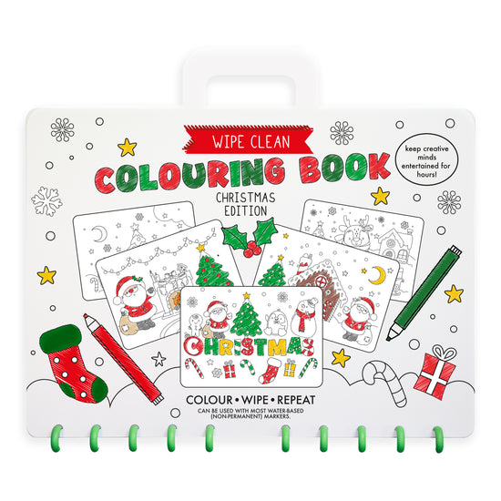 Christmas Wipe Clean Colouring Book