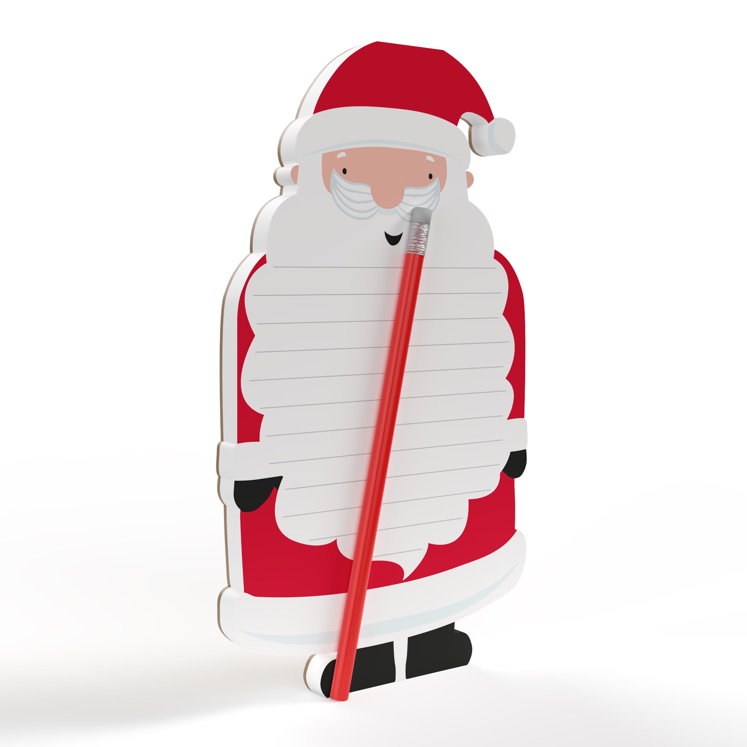 Jolipad Notepad & Pen Santa/Snowman 12pk