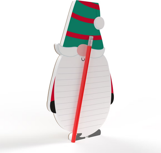 Jolipad Notepad & Pen Elf/Gonk 12pk