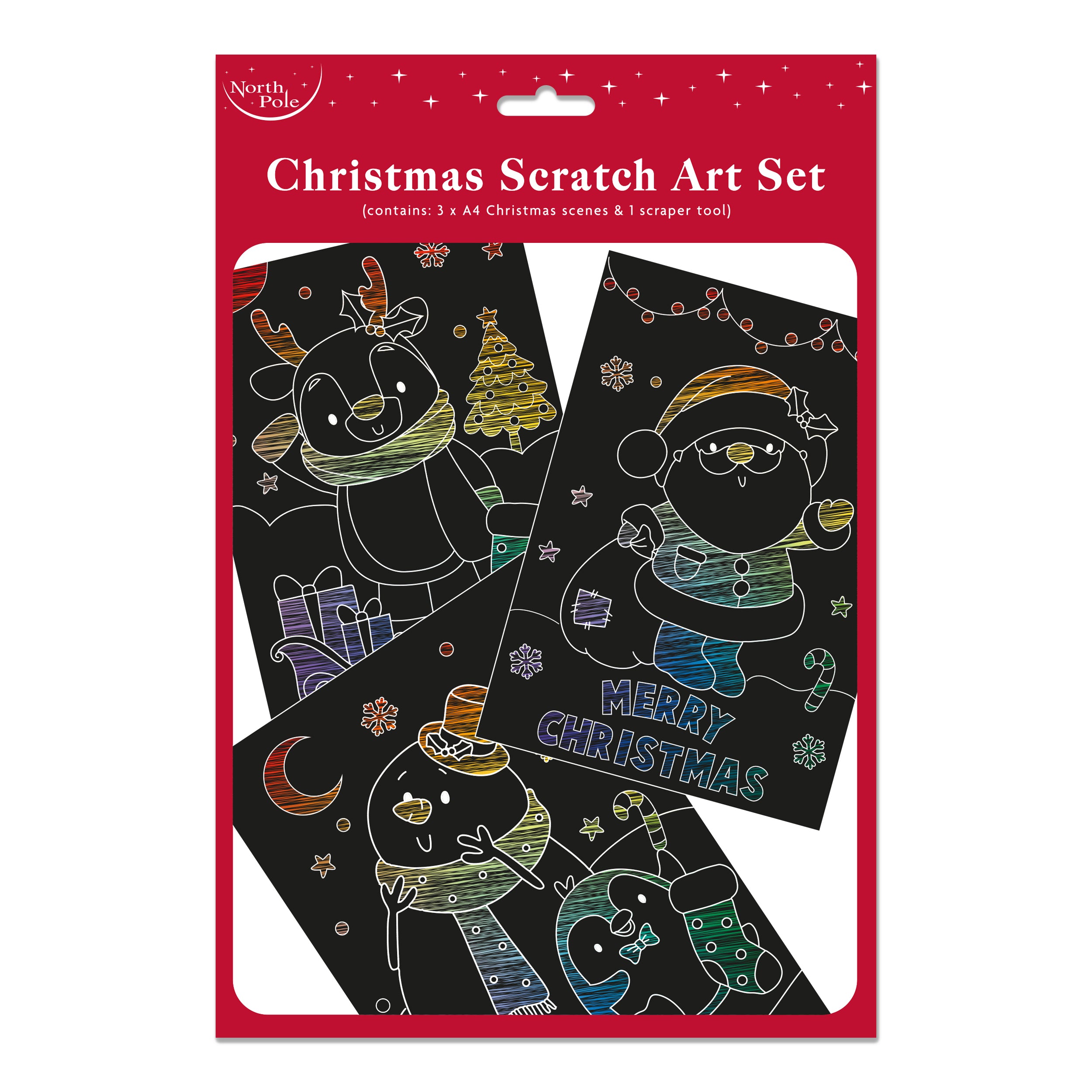 Christmas Scratch Art Set