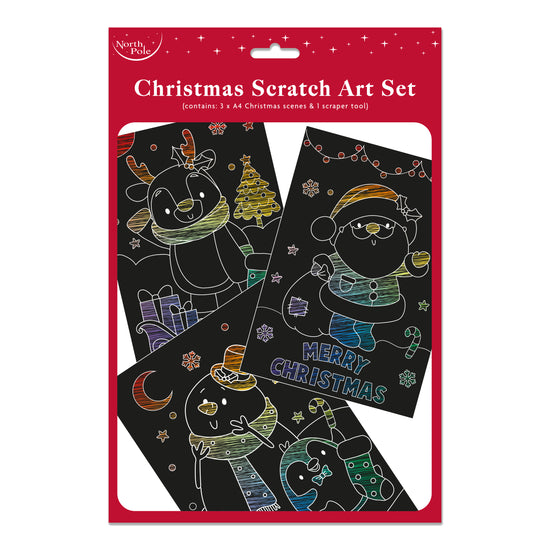 Christmas Scratch Art Set