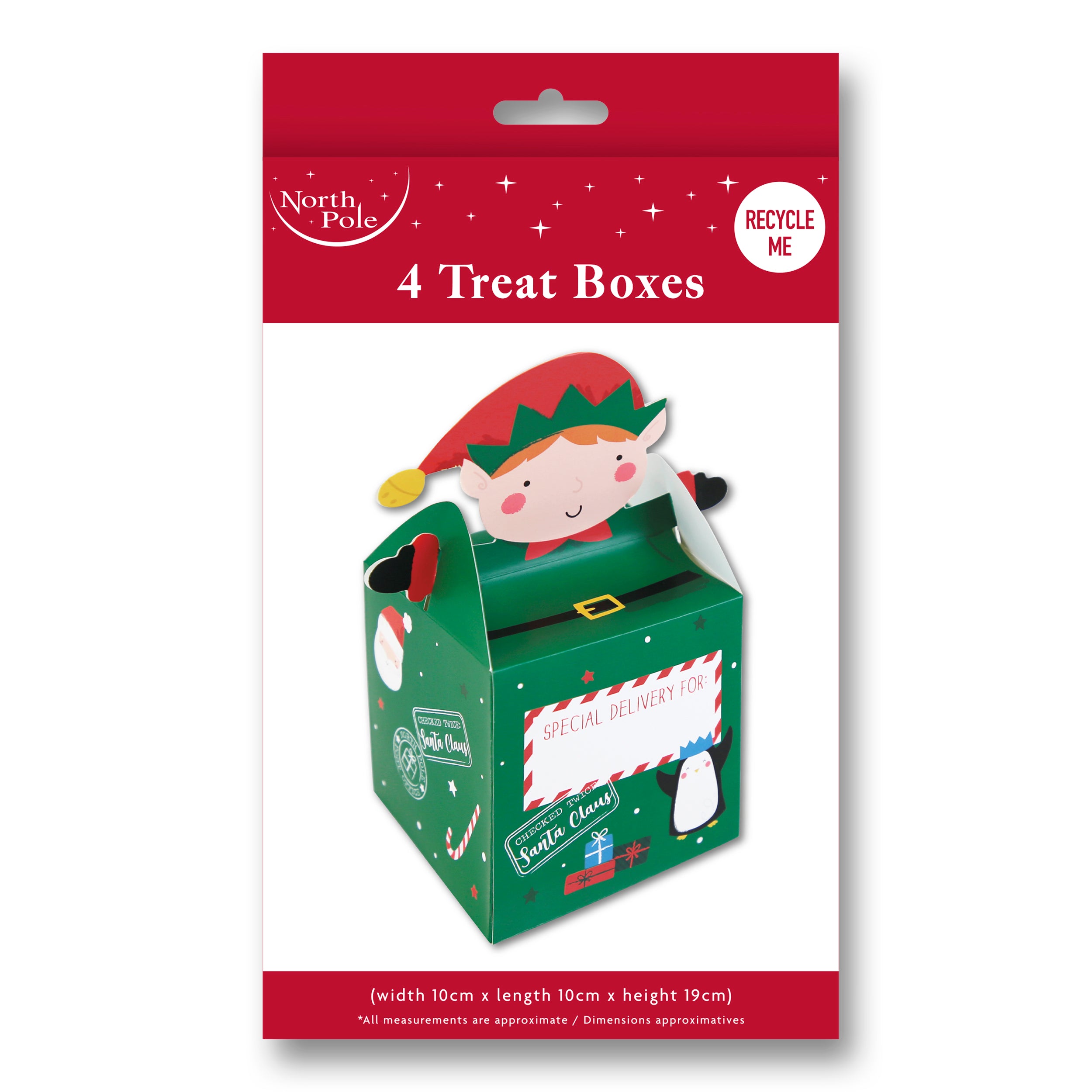 Elf Treat Box 4pk