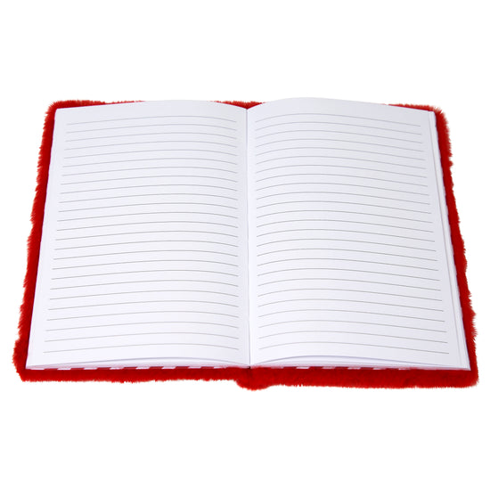 Jolipad Fluffy Santa Notepad A5