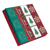 Christmas Tray Boxes Classic 12pk
