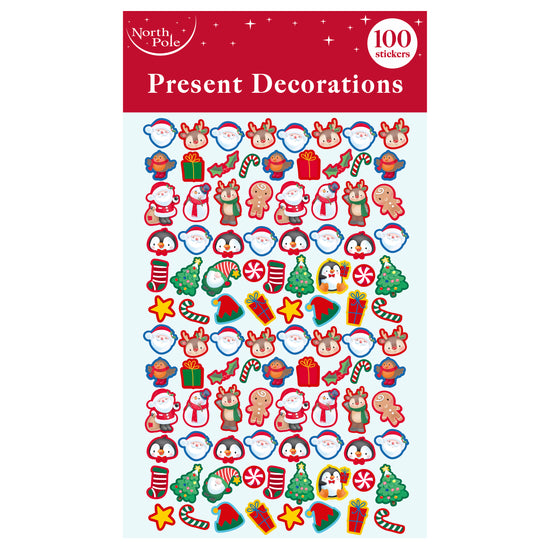 Christmas Foam Stickers 100pk