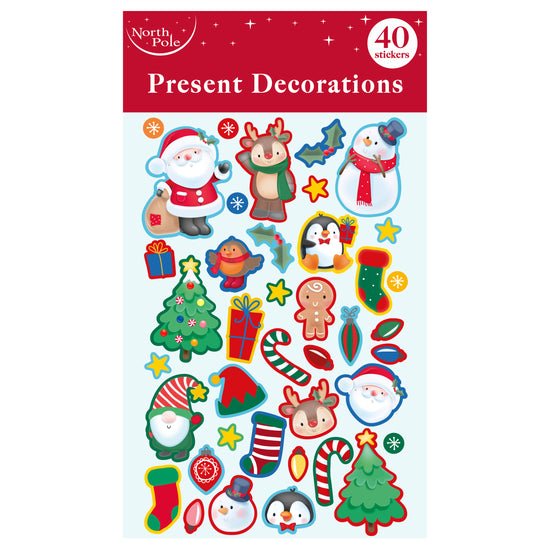 Christmas Foam Stickers 40pk