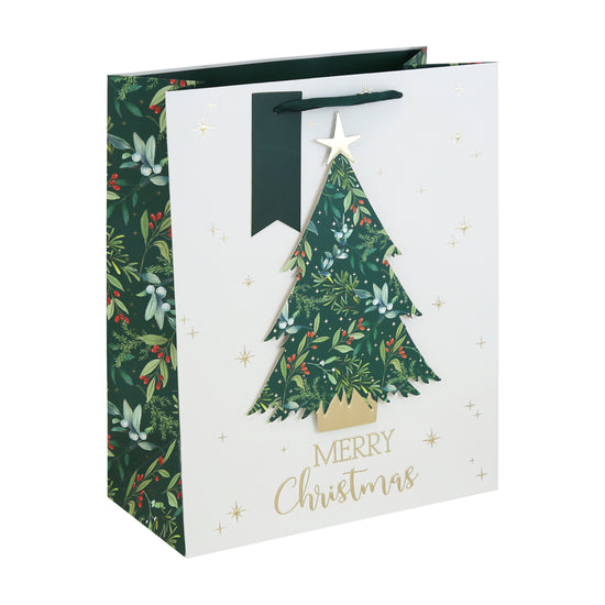 Christmas Tree Tipon Gift Bag Large 12pk