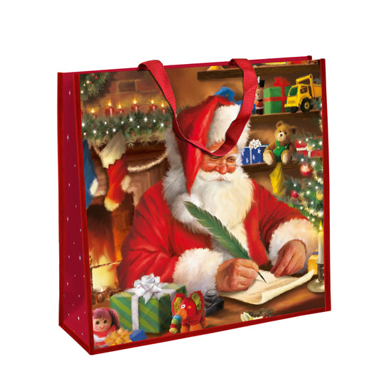 Traditional Santa PP Woven Bag Jumbo