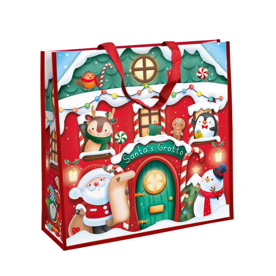 Santa's Grotto PP Woven Bag Jumbo