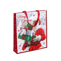 Traditional Santa PP Woven Bag Small