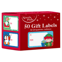Sticker Gift Tags Cute 50pk
