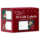 Sticker Gift Tags Traditional 50pk