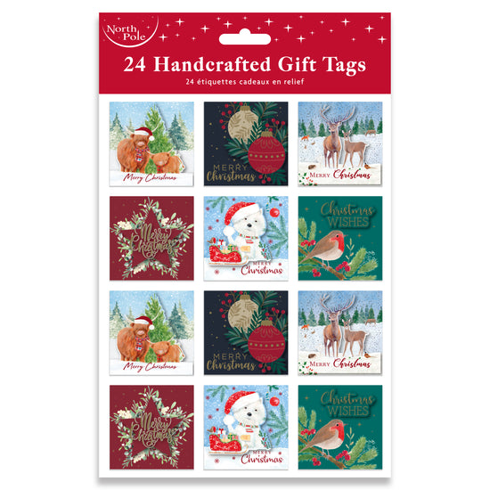 Gift Tags Traditional 24pk