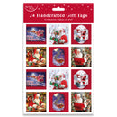 Gift Tags Traditional Santa 24pk
