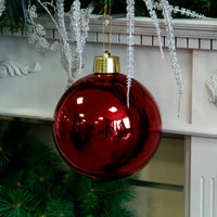 Shiny Shatterproof Bauble Burgundy 20cm