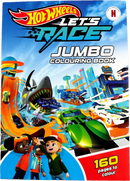 Jumbo Colouring Book Hot Wheels
